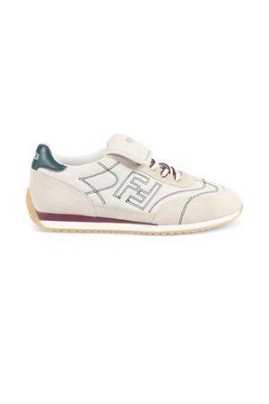 logo-embroidered sneakers FENDI KIDS | JMR562AWK5F1V9Q